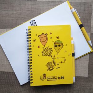 Libretas A5 con bolígrafo